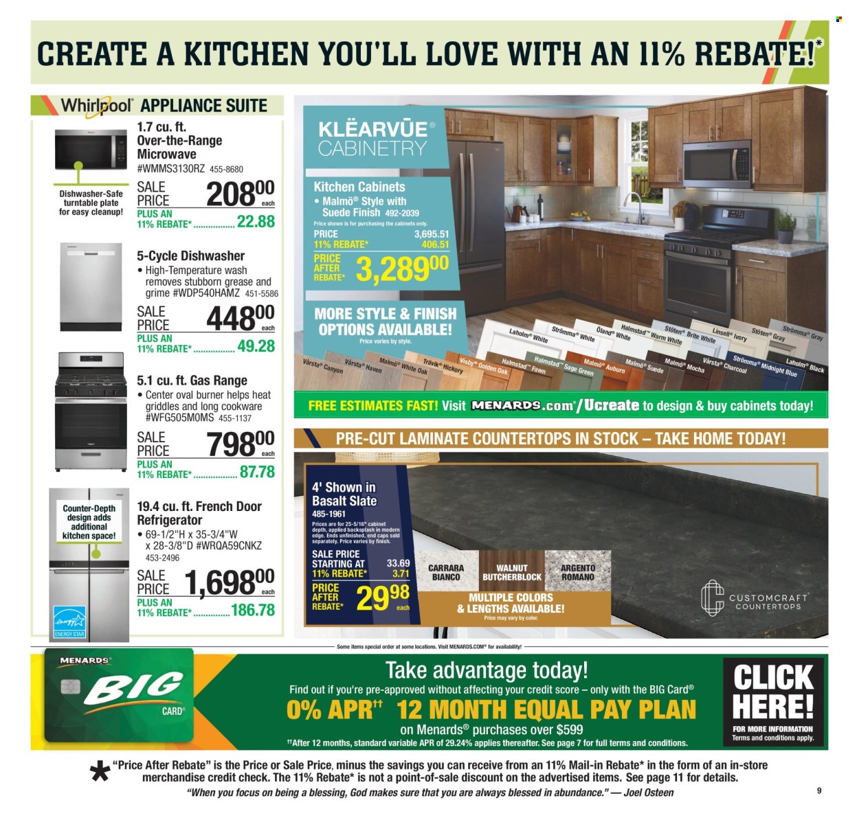 Menards ad - 05/22/2025 - 06/01/2025. Page 1