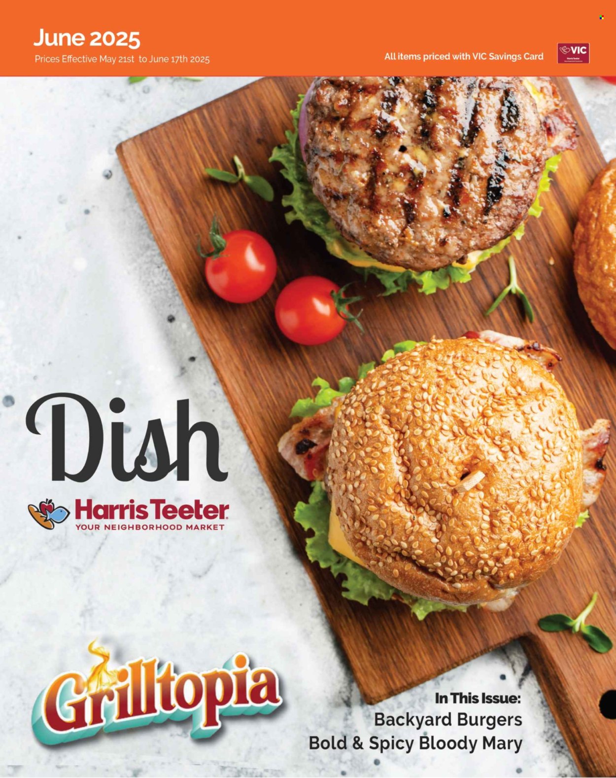 Harris Teeter ad - 05/21/2025 - 06/17/2025. Page 1
