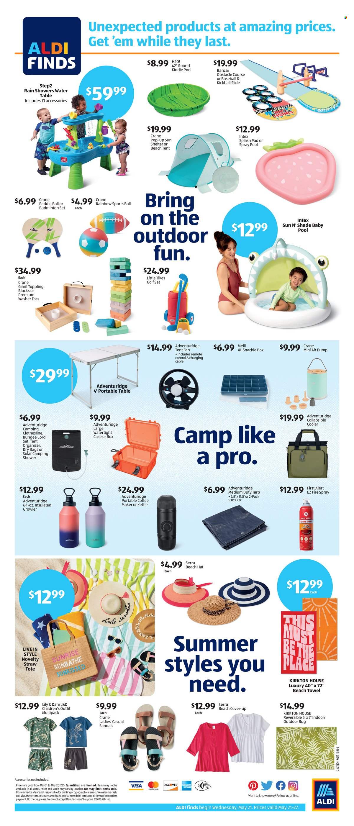 ALDI ad - 05/21/2025 - 05/27/2025. Page 1