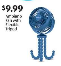 Ambiano Fan with Flexible Tripod