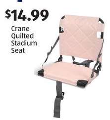 Crane Quilted Stadium Seat
