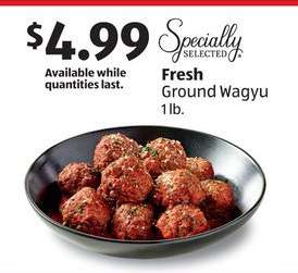 Fresh Ground Wagyu