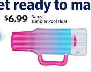 Banzai Tumbler Pool Float