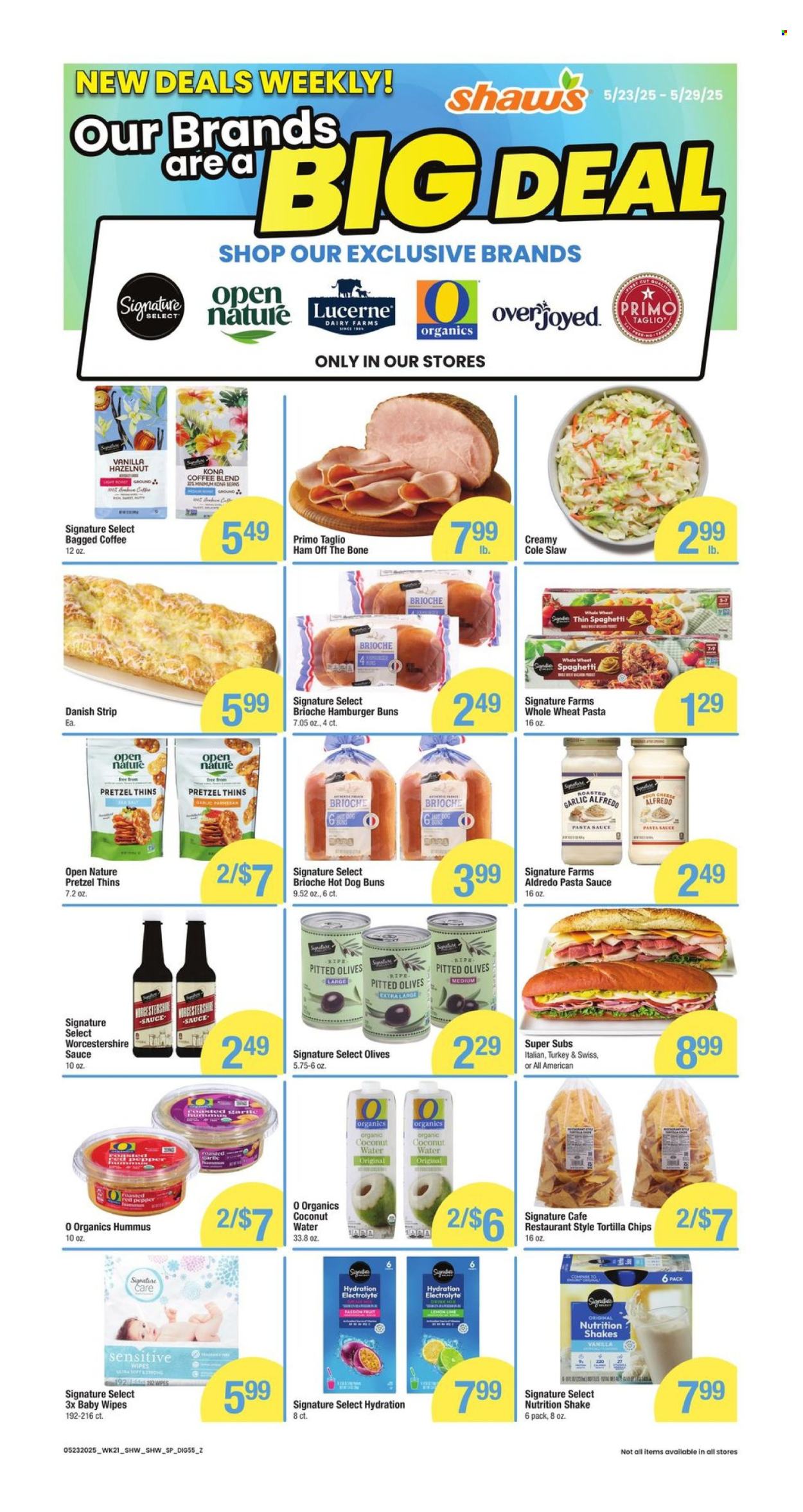 Shaw’s ad - 05/23/2025 - 05/29/2025. Page 1