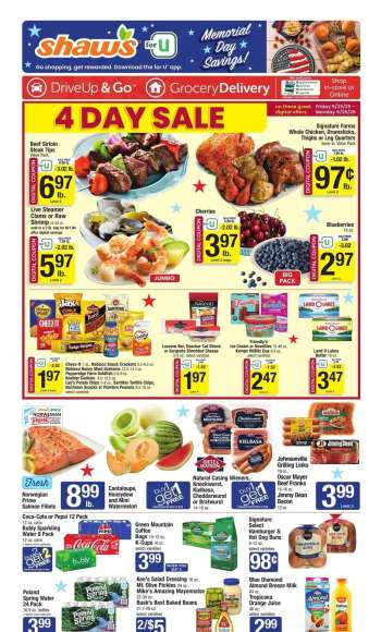 Shaw’s Flyer - 05/23/2025 - 05/29/2025.
