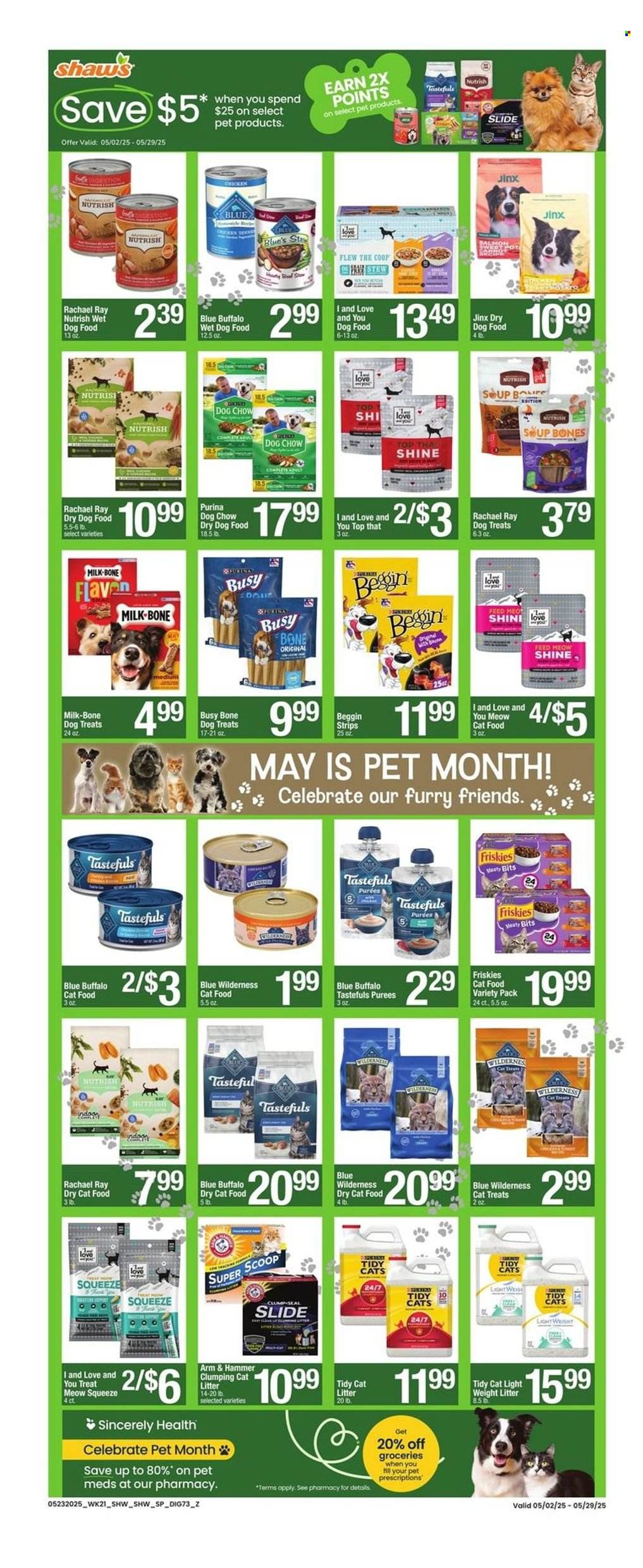 Shaw’s ad - 05/23/2025 - 05/29/2025. Page 1
