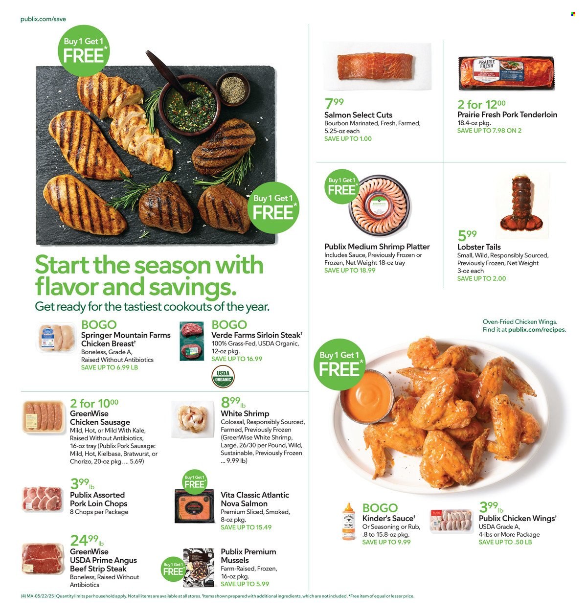 Publix ad - 05/22/2025 - 05/28/2025. Page 1
