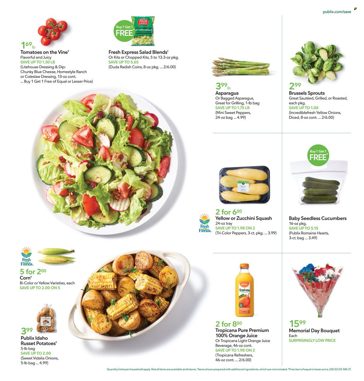 Publix ad - 05/22/2025 - 05/28/2025. Page 1