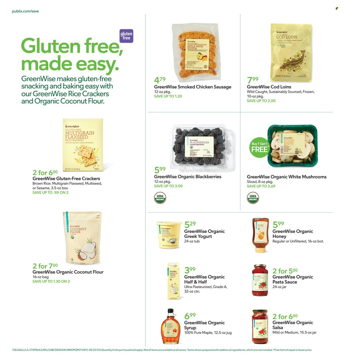 Publix ad - 05/22/2025 - 05/28/2025. Page 1
