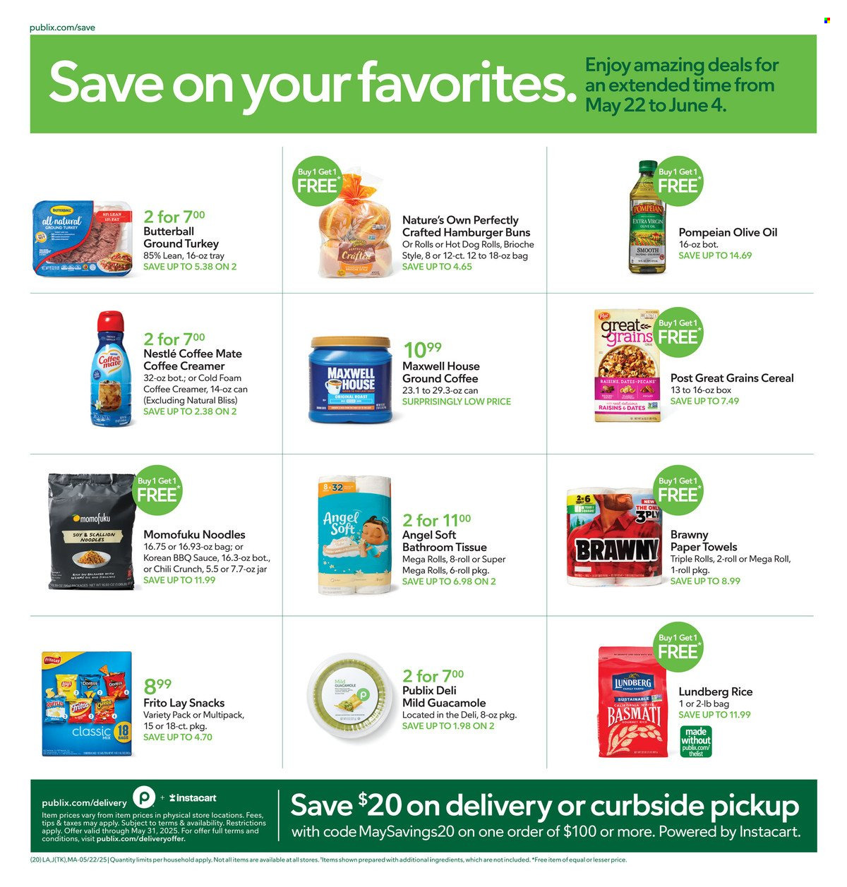 Publix ad - 05/22/2025 - 05/28/2025. Page 1