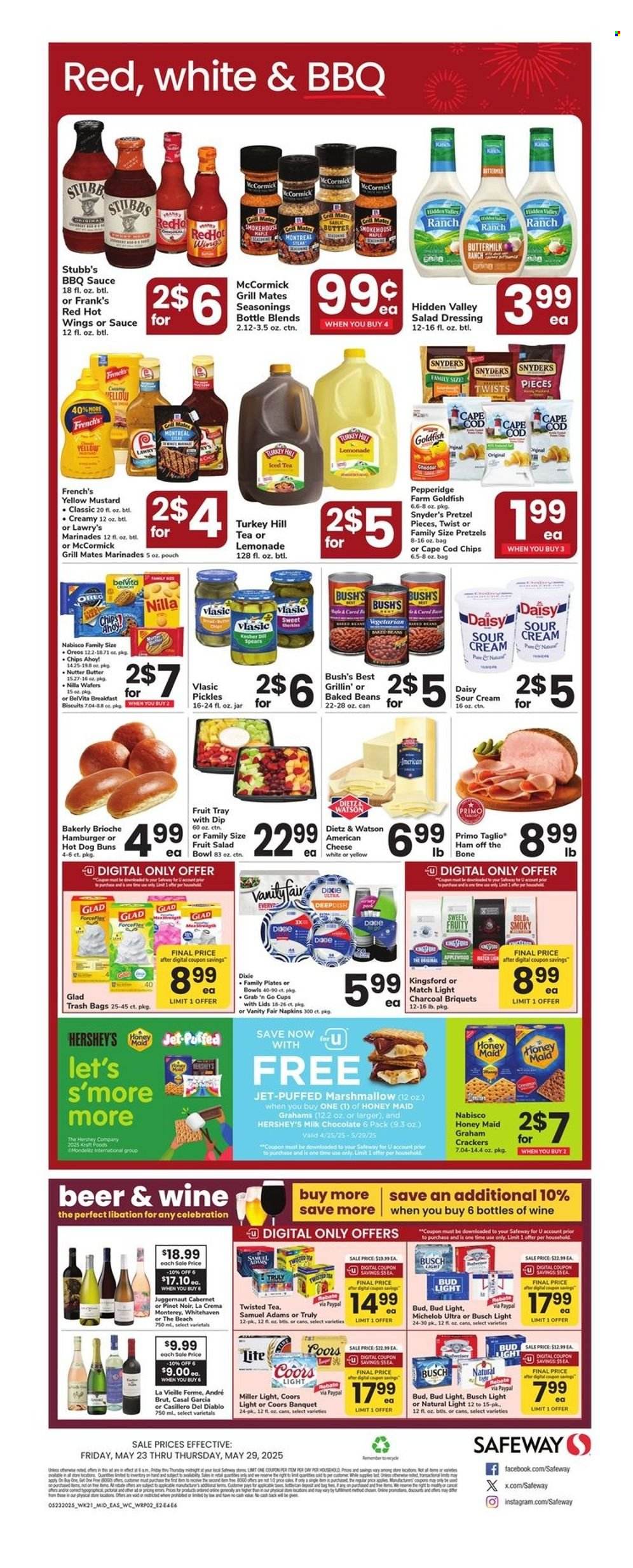 Safeway ad - 05/23/2025 - 05/29/2025. Page 1