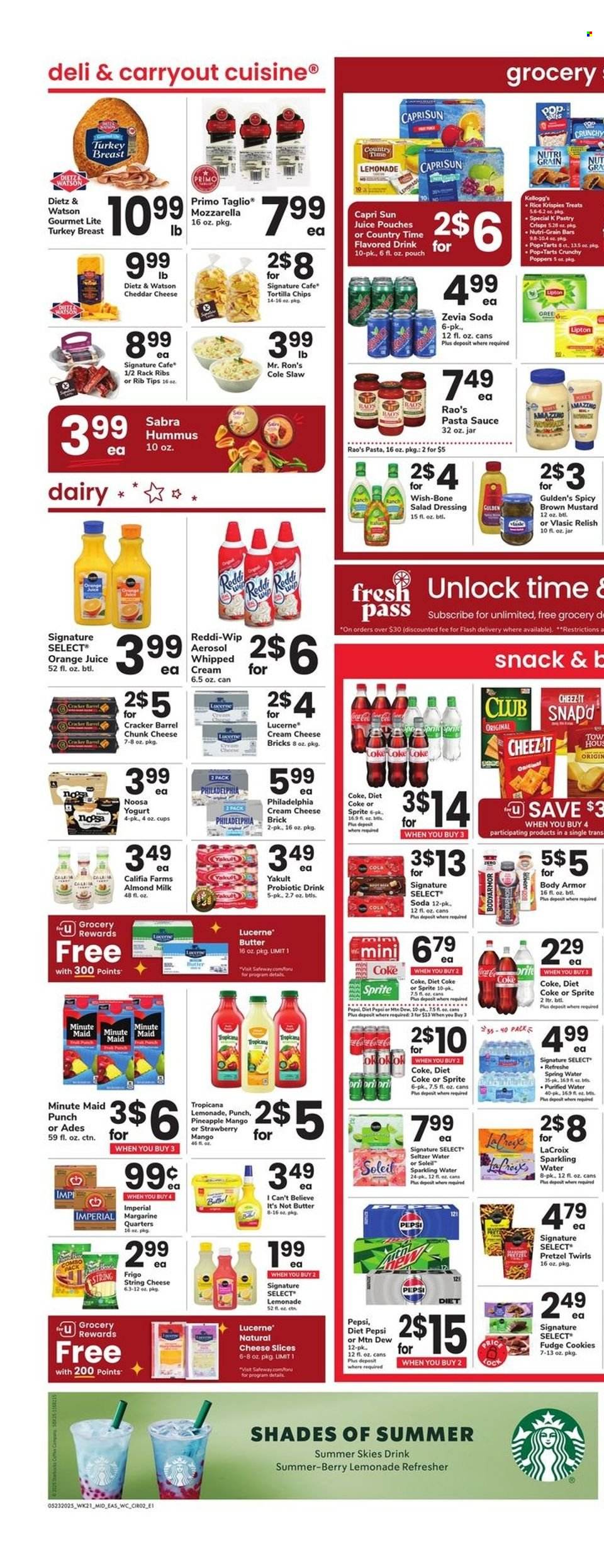 Safeway ad - 05/23/2025 - 05/29/2025. Page 1