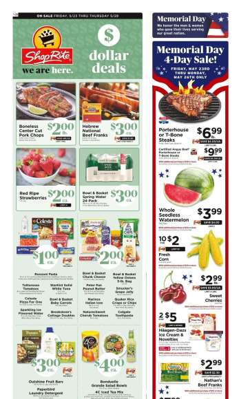 ShopRite Flyer - 05/23/2025 - 05/29/2025.