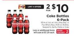 Coke Bottles 6-Pack
