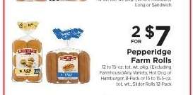 Pepperidge Farm Rolls