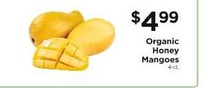 Organic Honey Mangoes