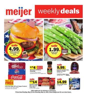Meijer Flyer - 05/25/2025 - 05/31/2025.