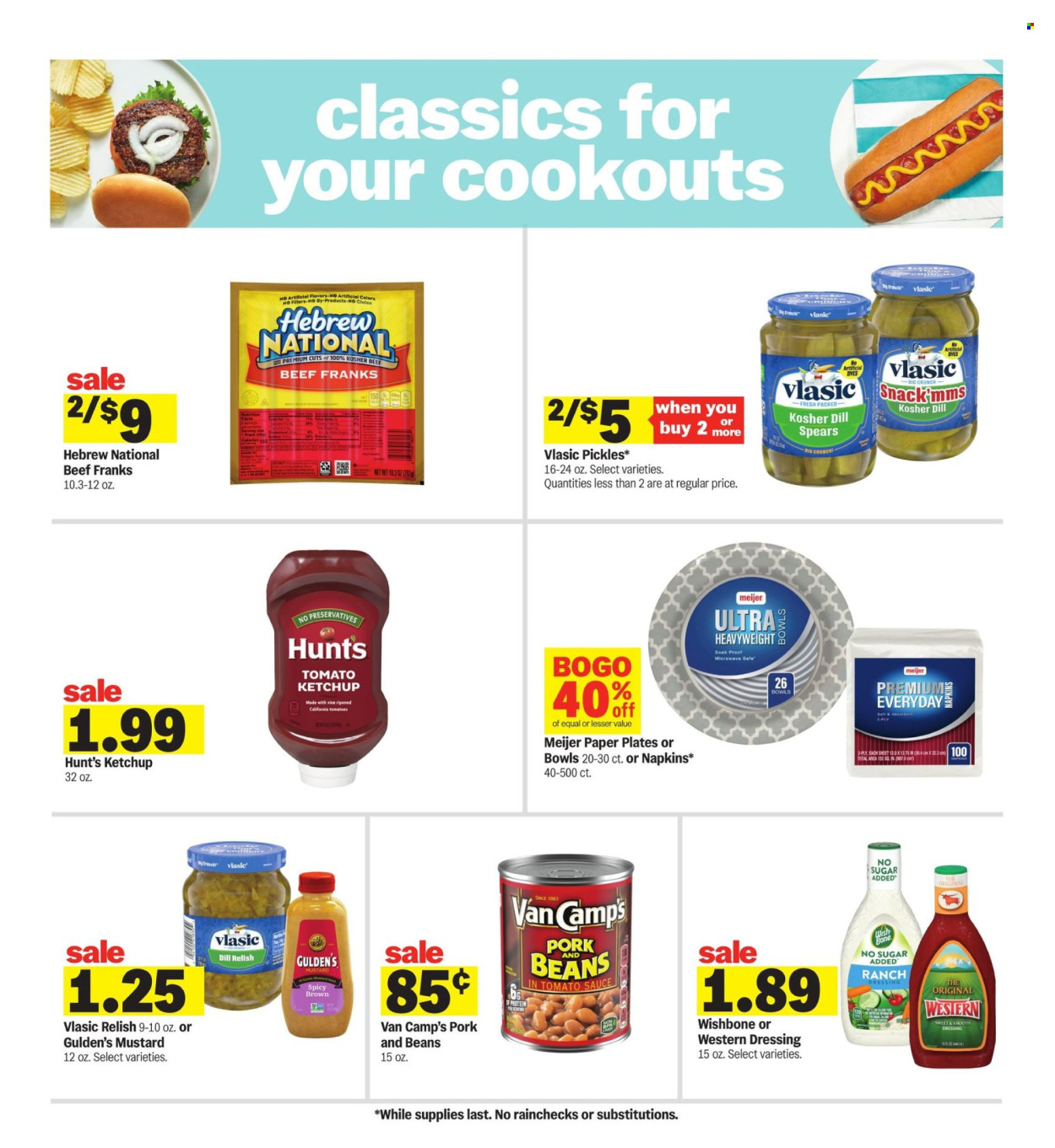Meijer ad - 05/25/2025 - 05/31/2025. Page 1
