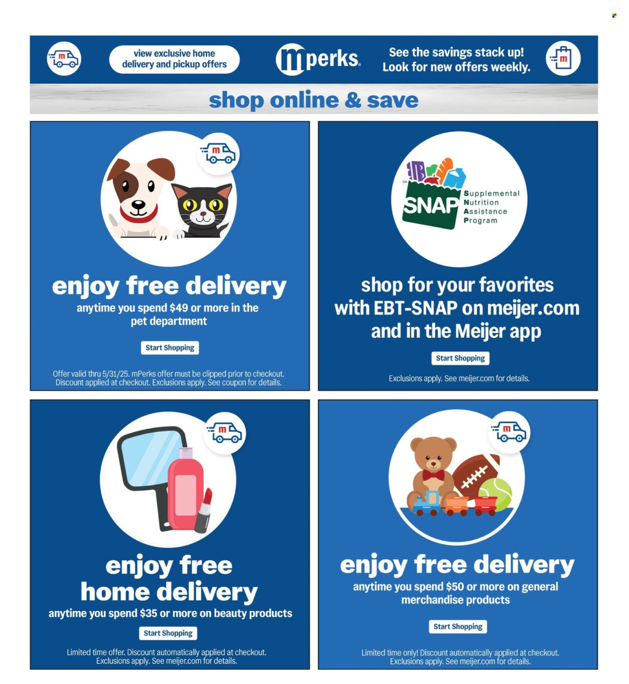 Meijer ad - 05/25/2025 - 05/31/2025. Page 1