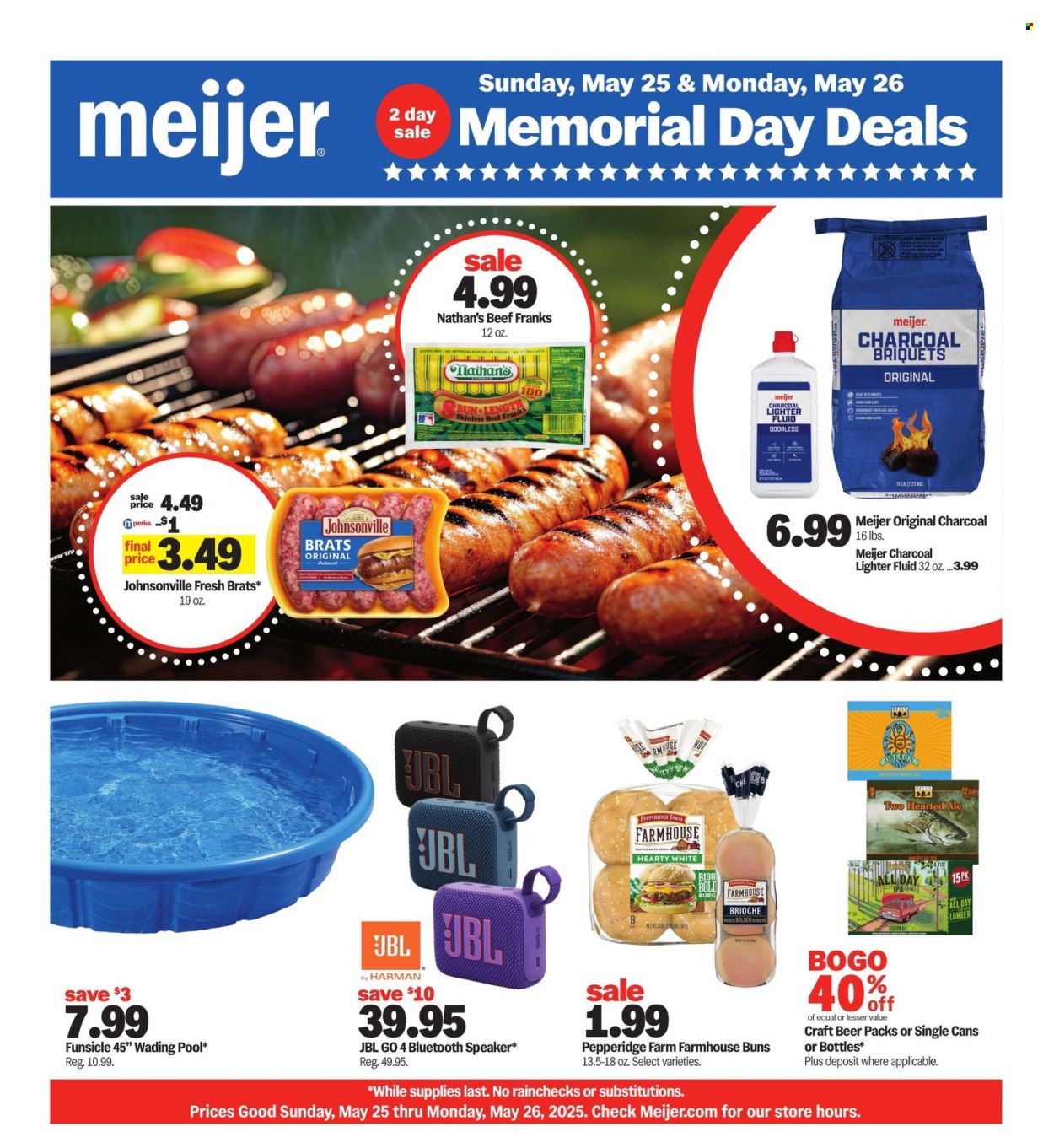 Meijer ad - 05/25/2025 - 05/26/2025. Page 1