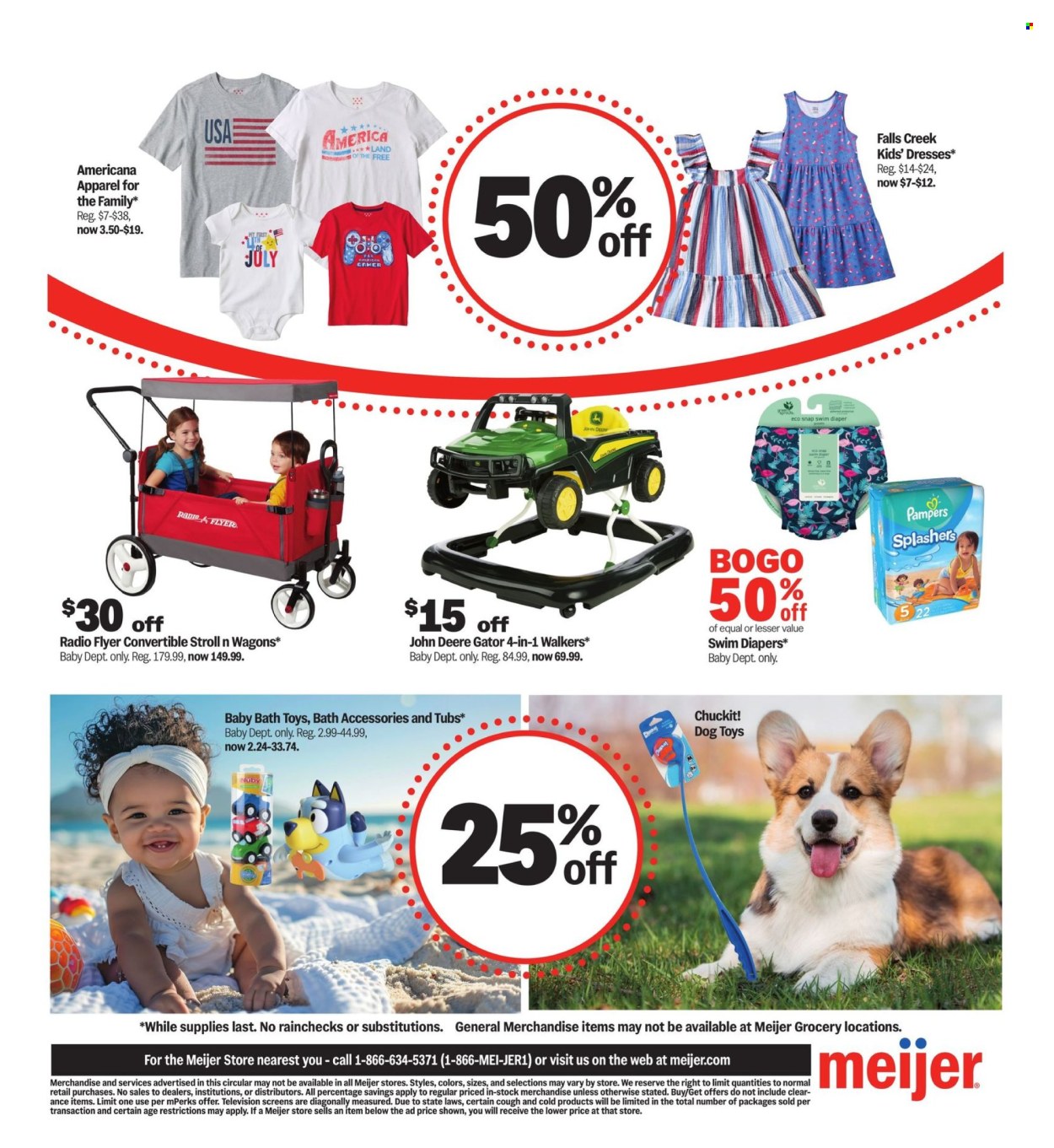 Meijer ad - 05/25/2025 - 05/26/2025. Page 1