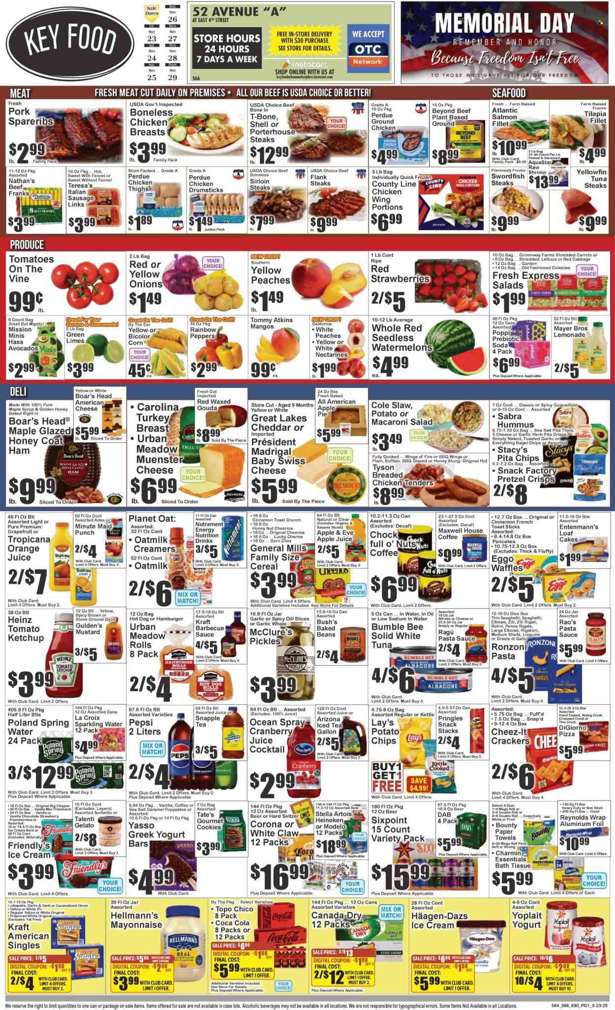Key Food ad - 05/23/2025 - 05/29/2025. Page 1