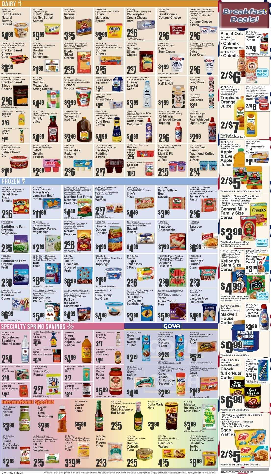 Key Food ad - 05/23/2025 - 05/29/2025. Page 1