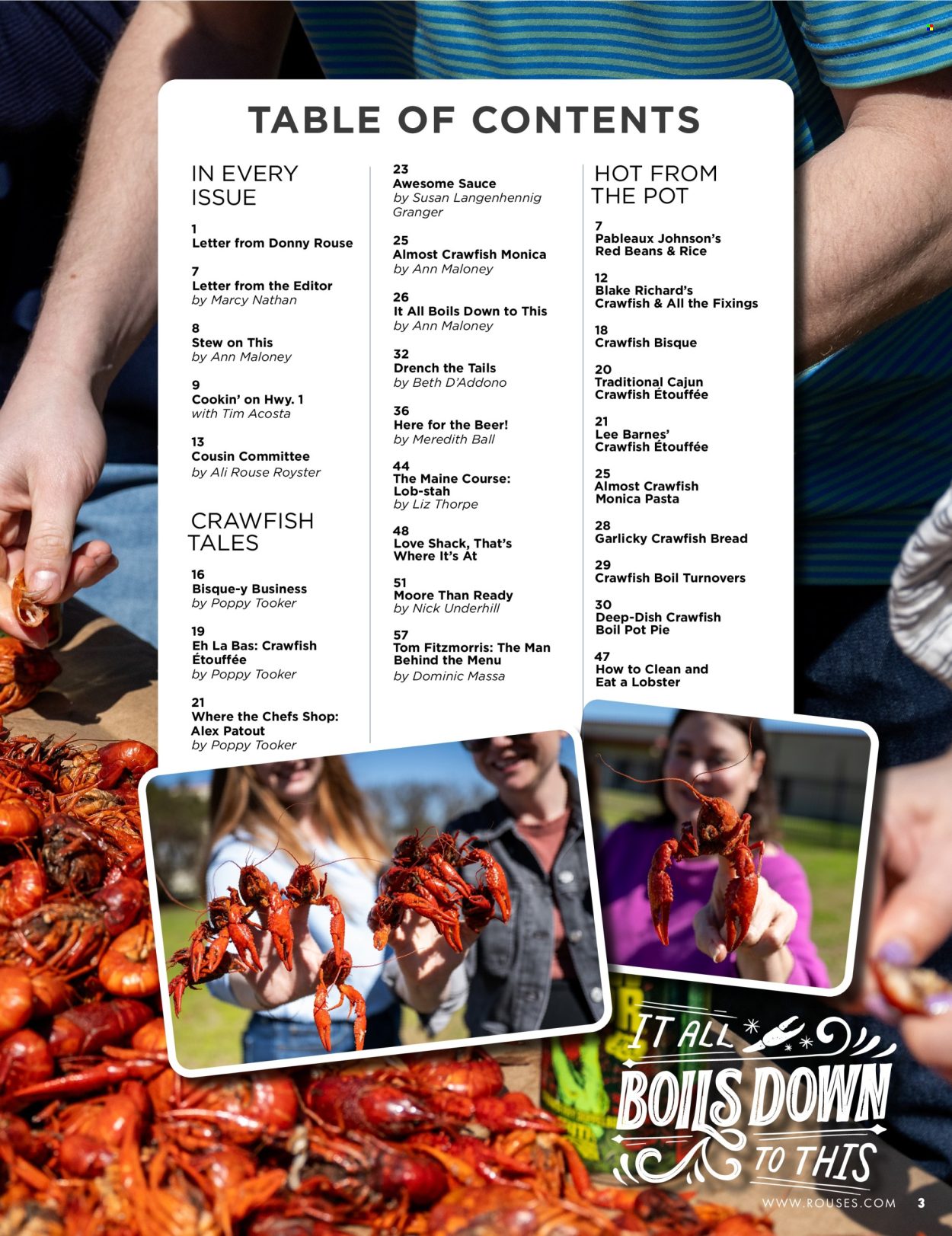 Rouses Markets ad. Page 1