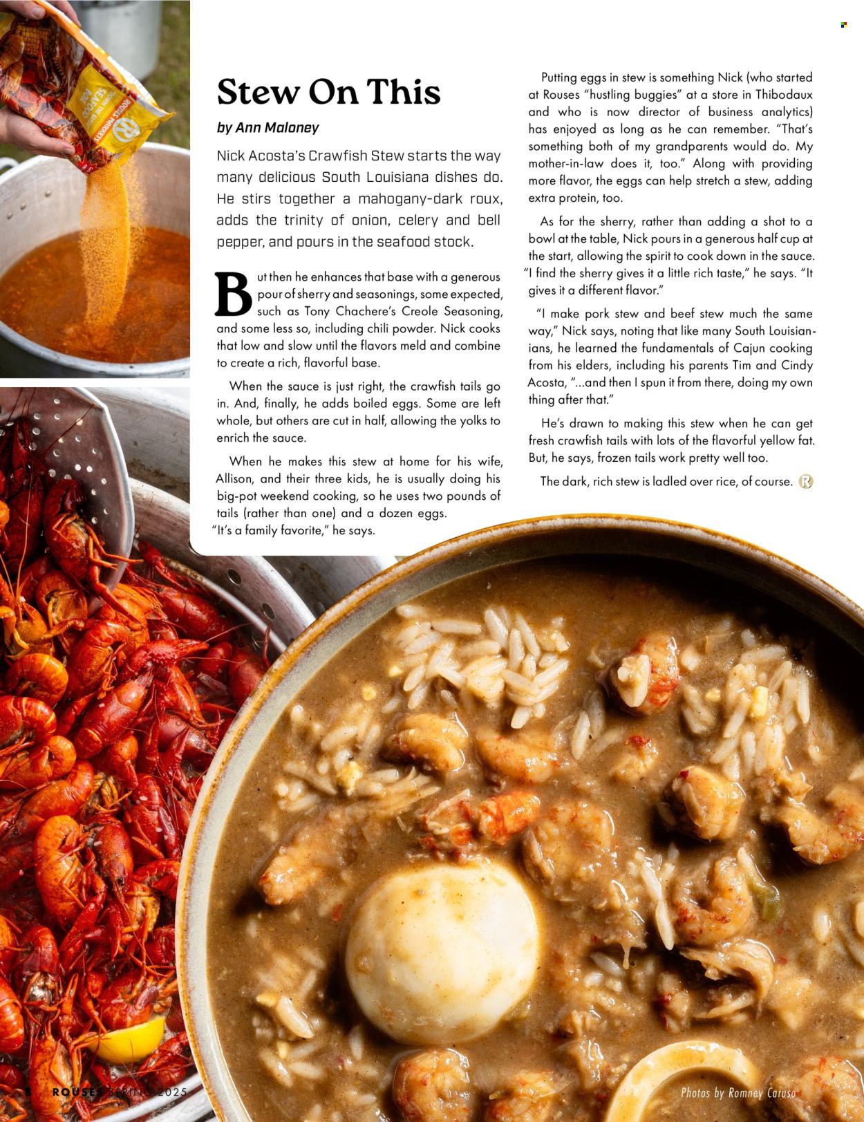 Rouses Markets ad. Page 1