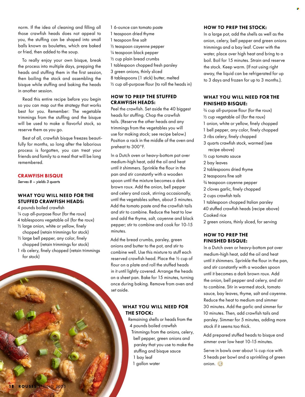 Rouses Markets ad. Page 1