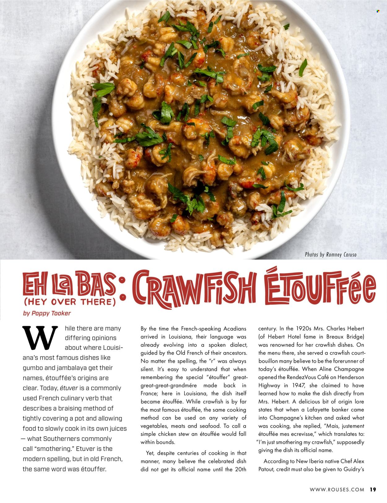 Rouses Markets ad. Page 1