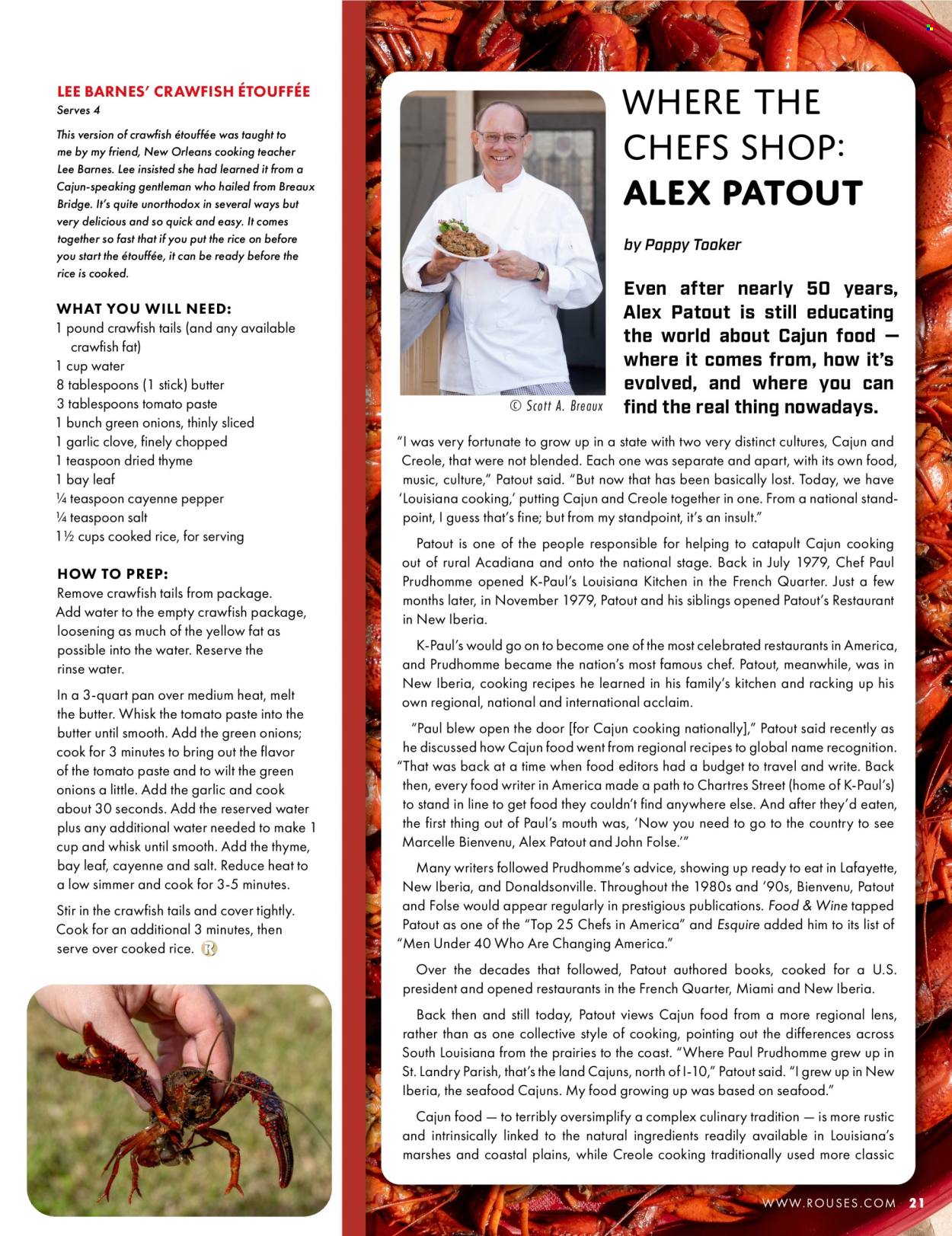 Rouses Markets ad. Page 1
