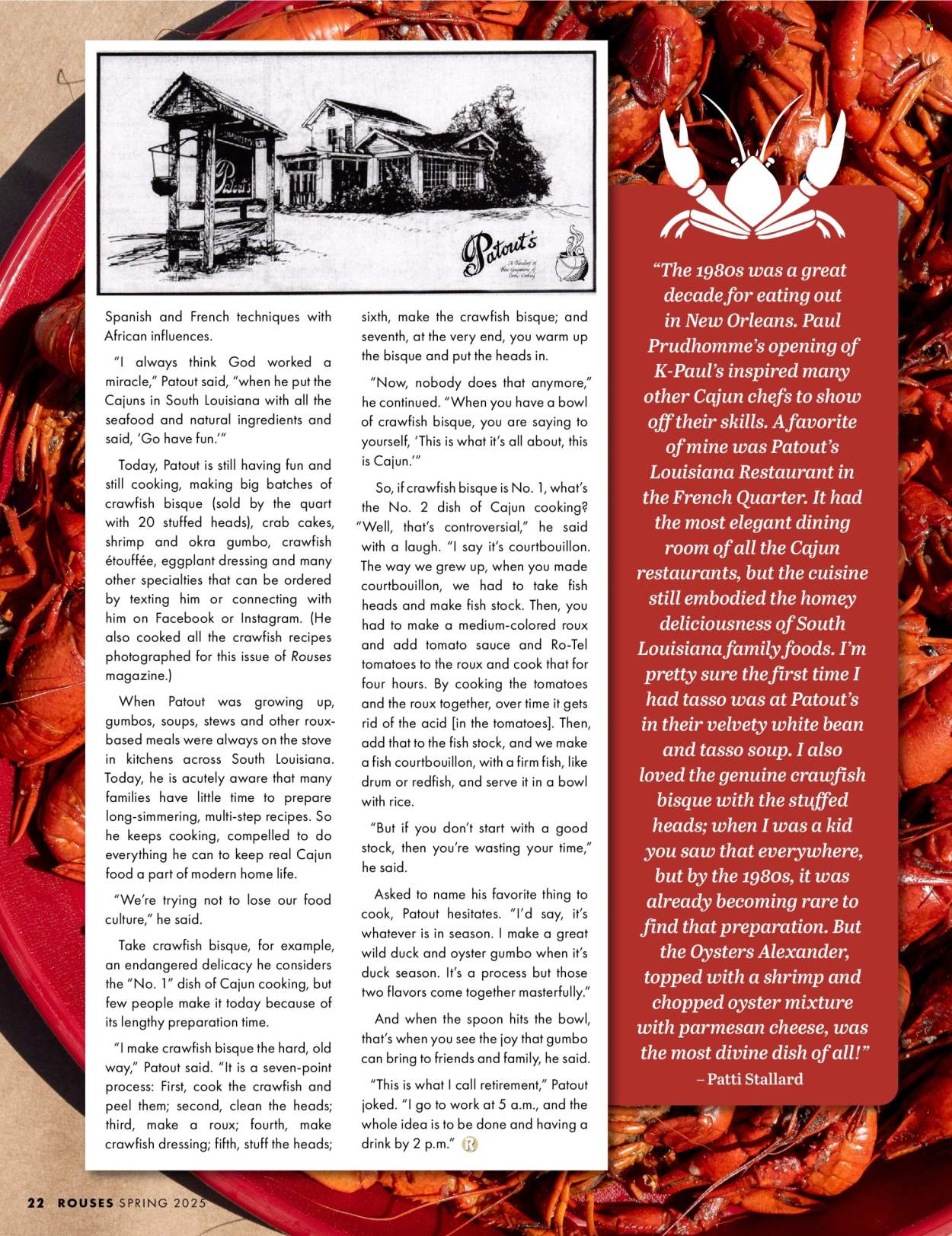 Rouses Markets ad. Page 1