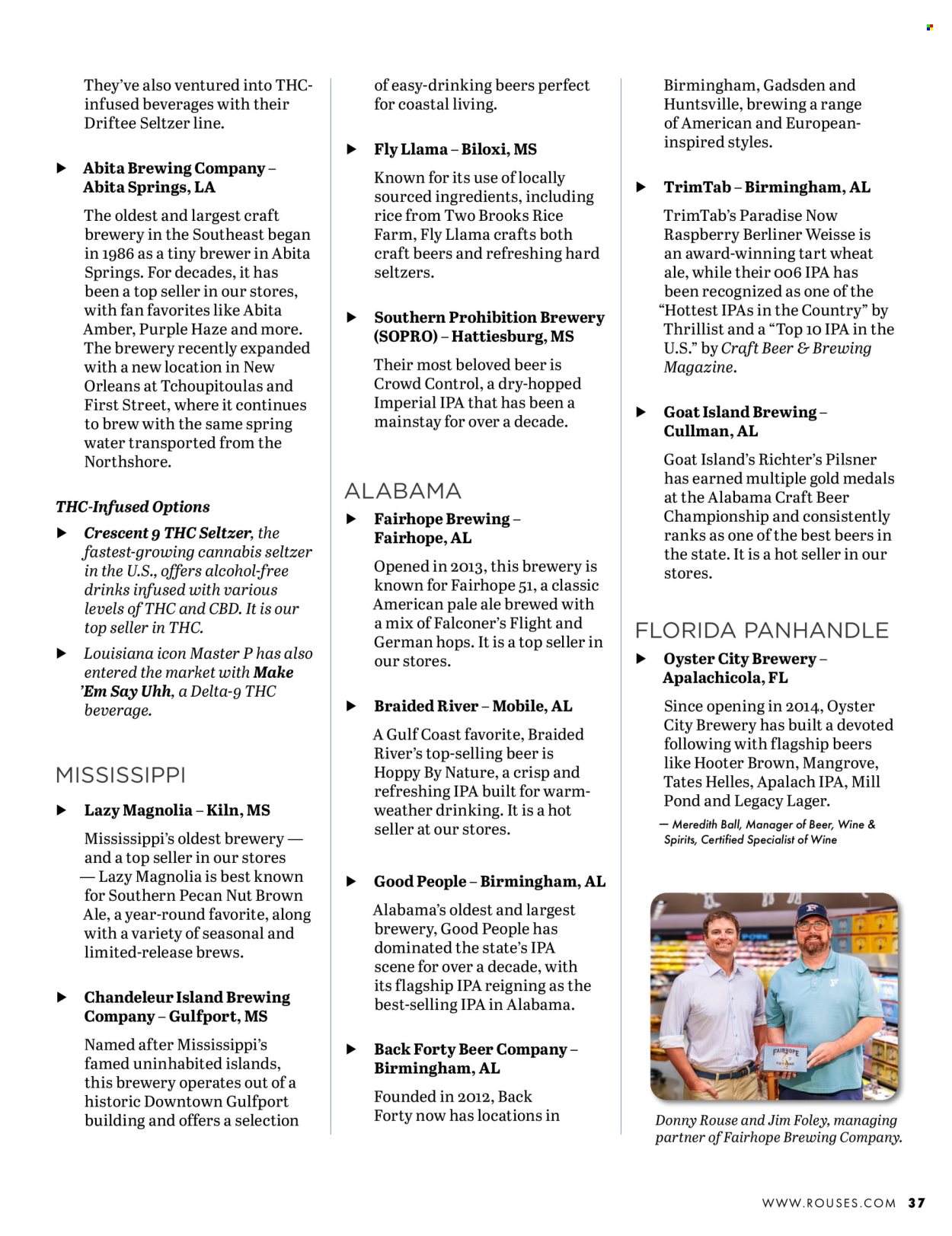 Rouses Markets ad. Page 1