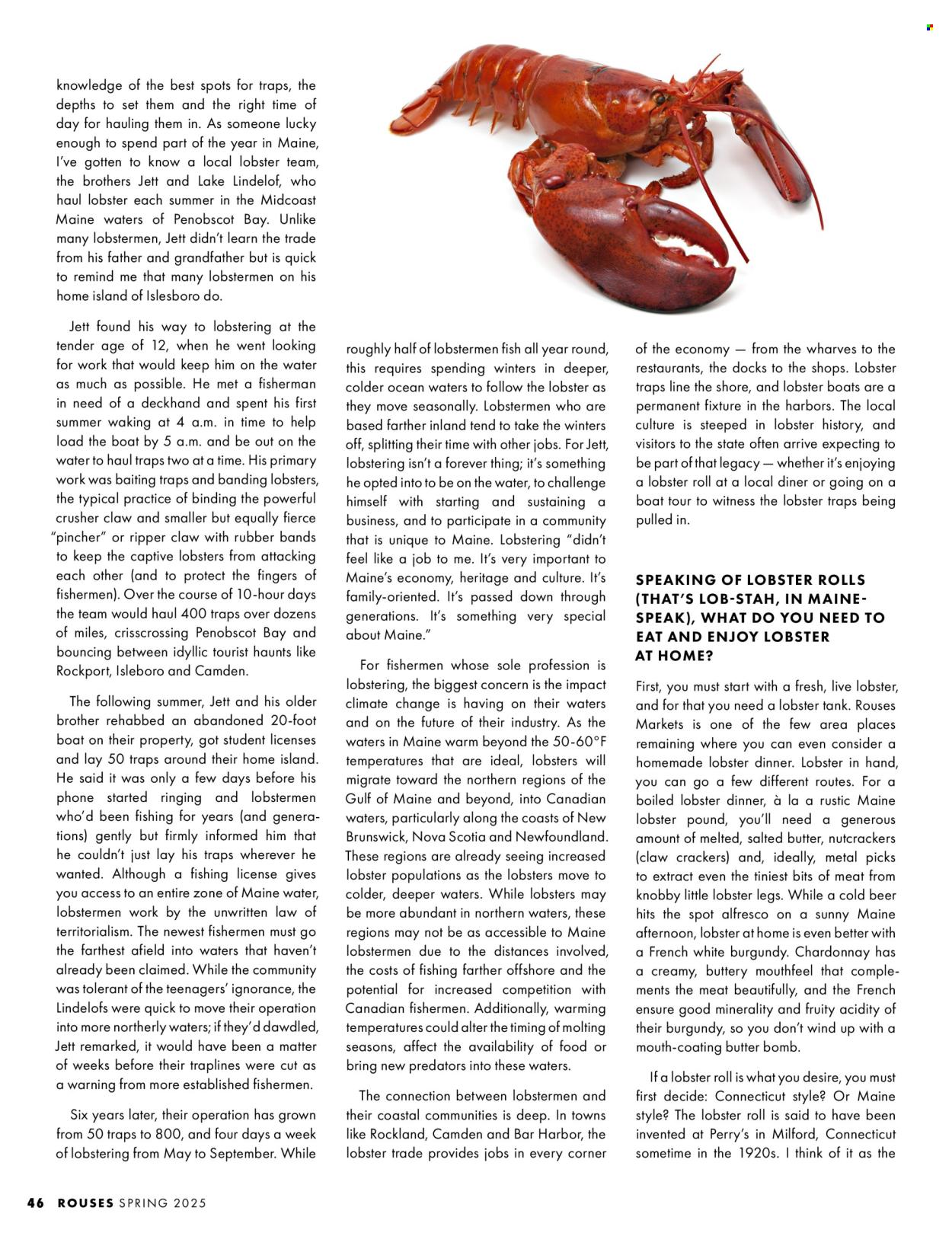 Rouses Markets ad. Page 1