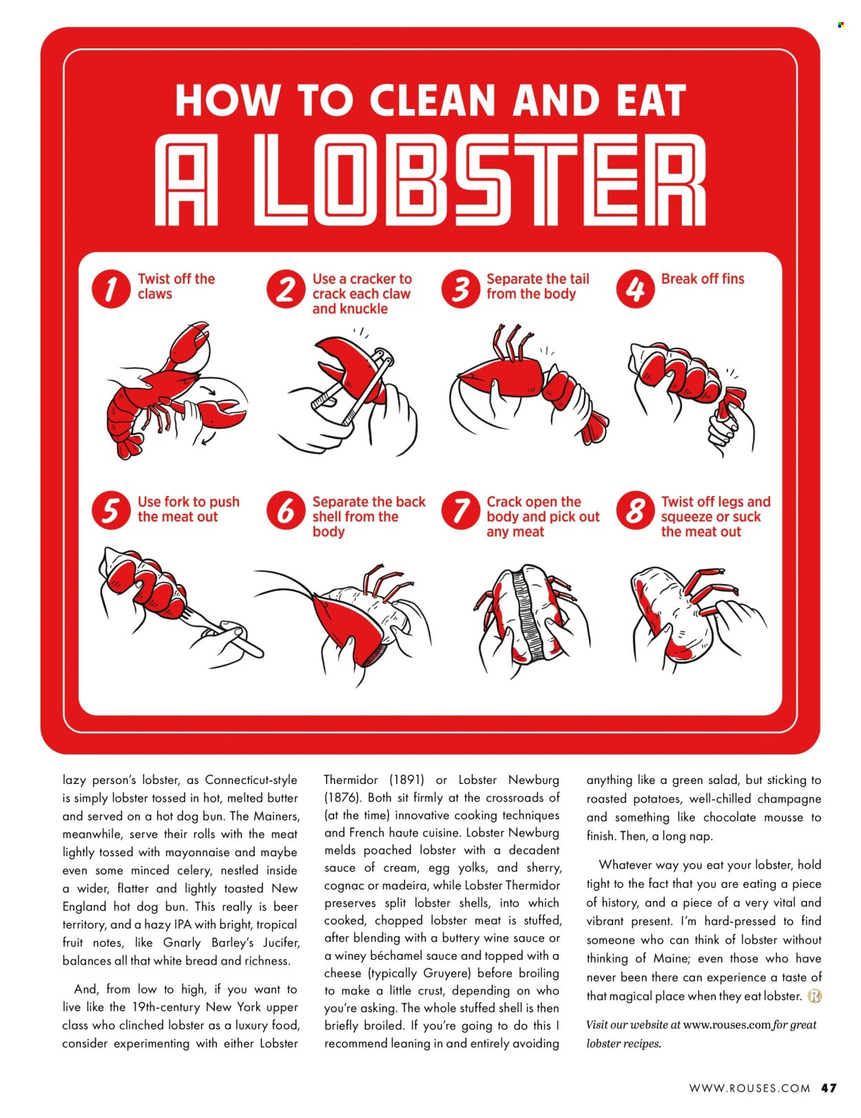 Rouses Markets ad. Page 1