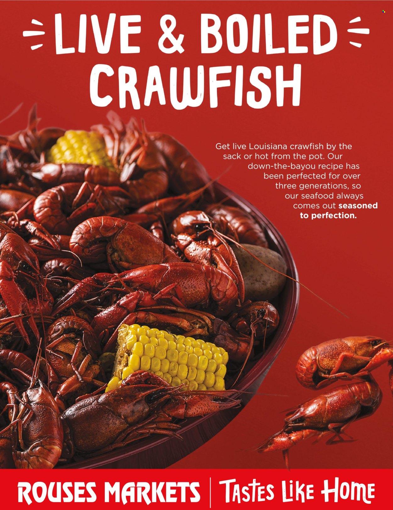 Rouses Markets ad. Page 1
