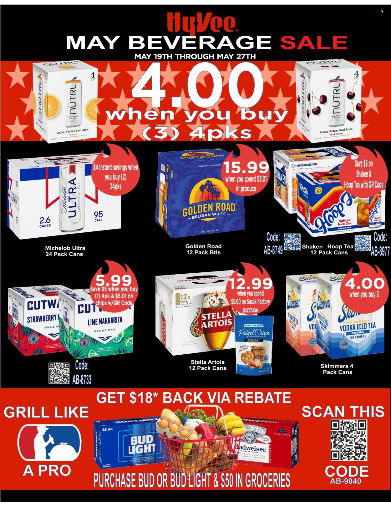 Hy-Vee ad - 05/19/2025 - 05/27/2025. Page 1