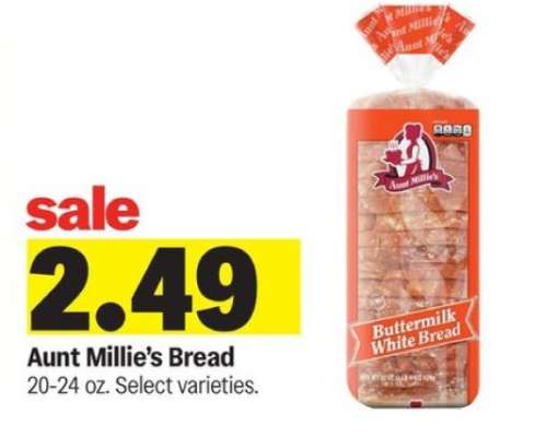 Aunt Millie's Bread
