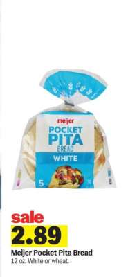 Meijer Pocket Pita Bread