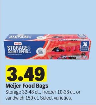 Meijer Food Bags*