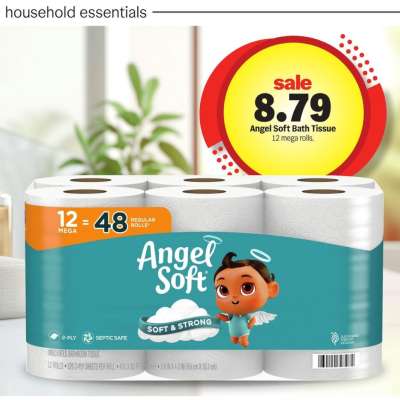 Angel Soft Bath Tissue