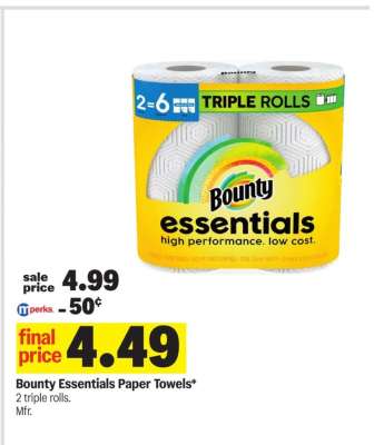 Bounty Essentials Paper Towels
