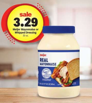 Meijer Mayonnaise or Whipped Dressing