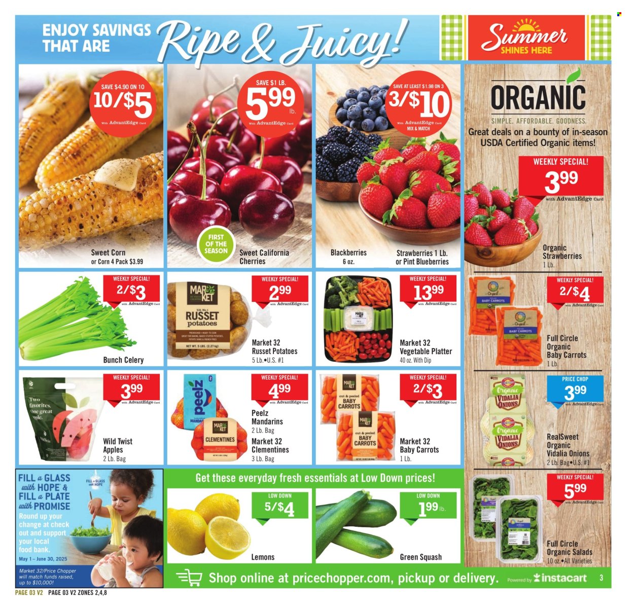 Price Chopper ad - 05/25/2025 - 05/31/2025. Page 1