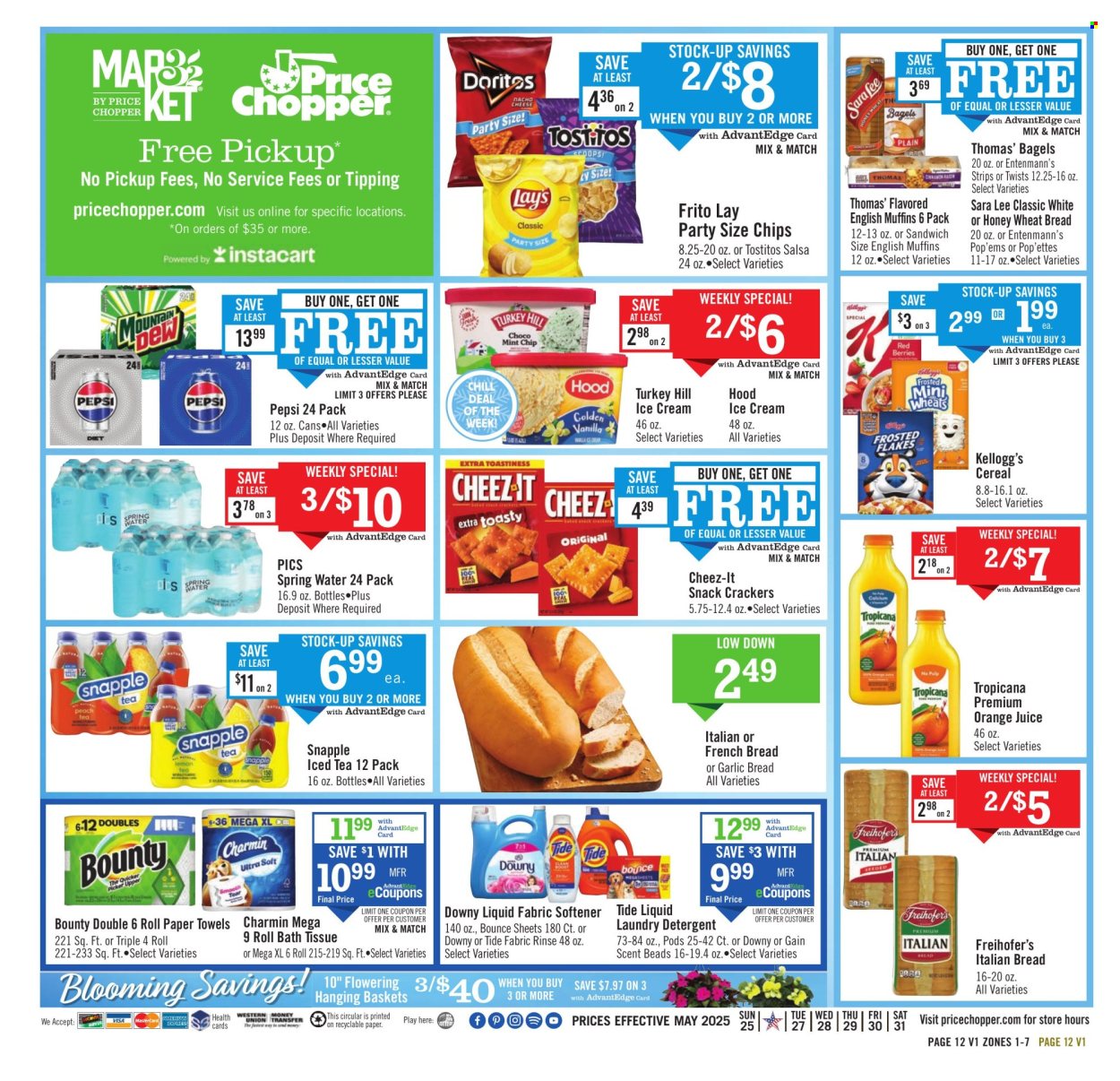 Price Chopper ad - 05/25/2025 - 05/31/2025. Page 1