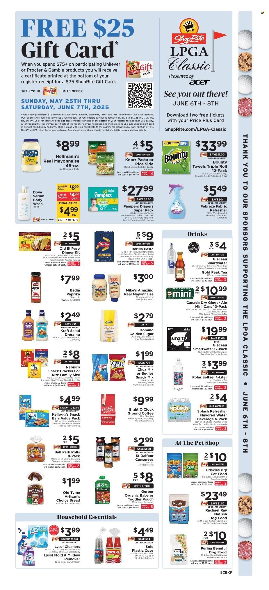ShopRite ad - 05/25/2025 - 05/31/2025. Page 1
