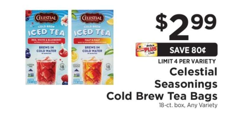 Celestial Seasonings Cold Brew Tea Bags