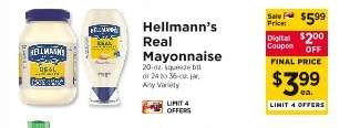 Hellmann's Real Mayonnaise