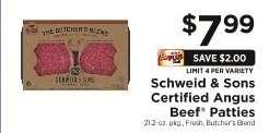 Schweid & Sons Certified Angus Beef Patties